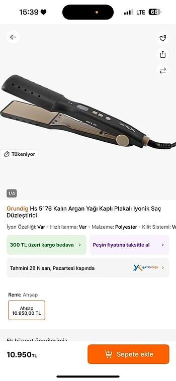 Saç düzleştiricisi