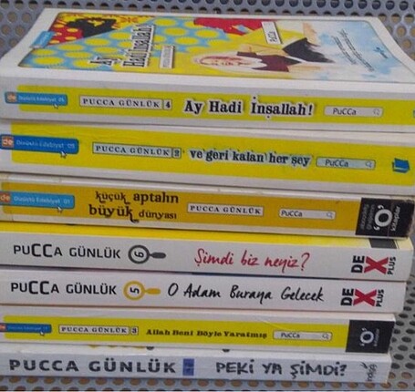 Pucca kitapları 3 adet