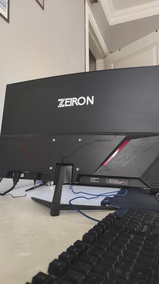 zeiron gaming monitor - Görsel 4