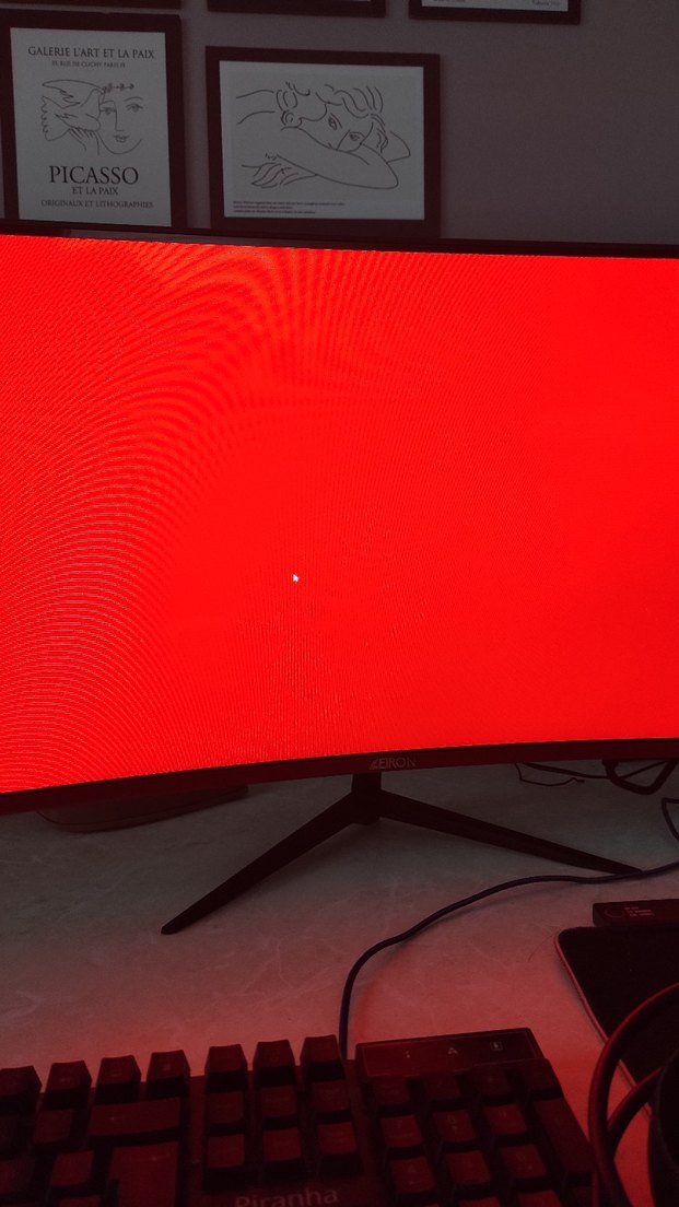 zeiron gaming monitor - Görsel 5