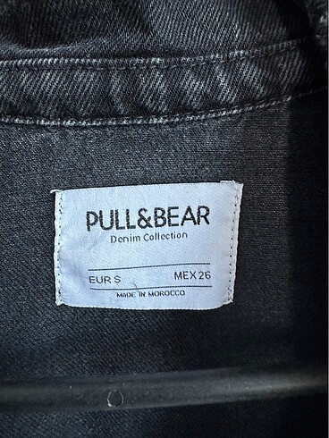 Pull and Bear Pull&Bear Siyah Kot Ceket