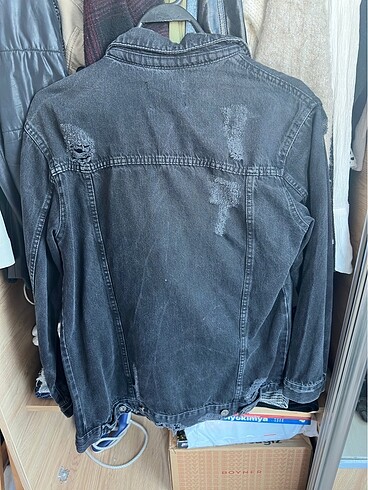s Beden Pull&Bear Siyah Kot Ceket