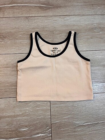 xs Beden Tommy Life Crop Tişört