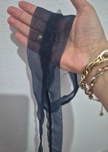 Kadın Lacivert Uzun Kollu Uzun Abiye Elbise - Görsel 12