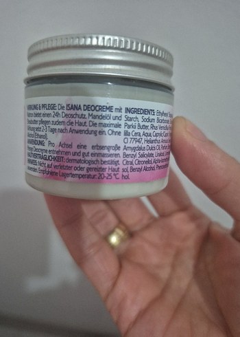Isana Deocreme Roll-on Krem - Görsel 2