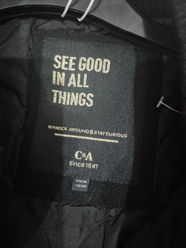 Siyah Fermuarlı Kadın Street Wear Ceket - Görsel 3