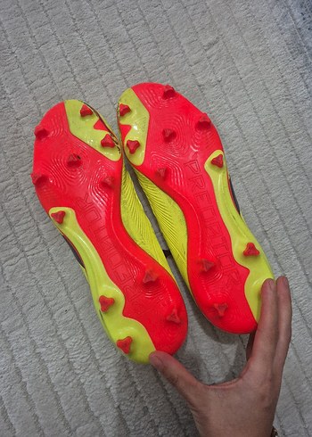 Sarı Bağcıklı Erkek Futbol Ayakkabısı - Görsel 7