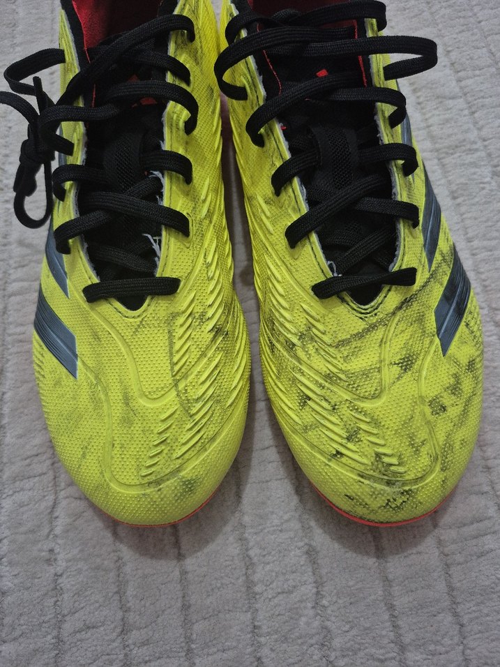 Sarı Bağcıklı Erkek Futbol Ayakkabısı - Görsel 3