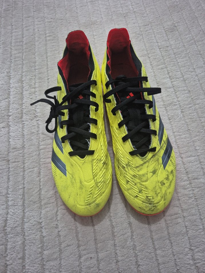 Sarı Bağcıklı Erkek Futbol Ayakkabısı - Görsel 2