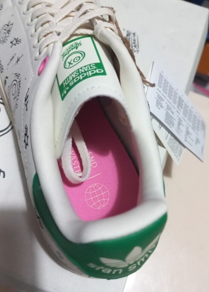 37 ve 38 no adidas stan smit - Görsel 3