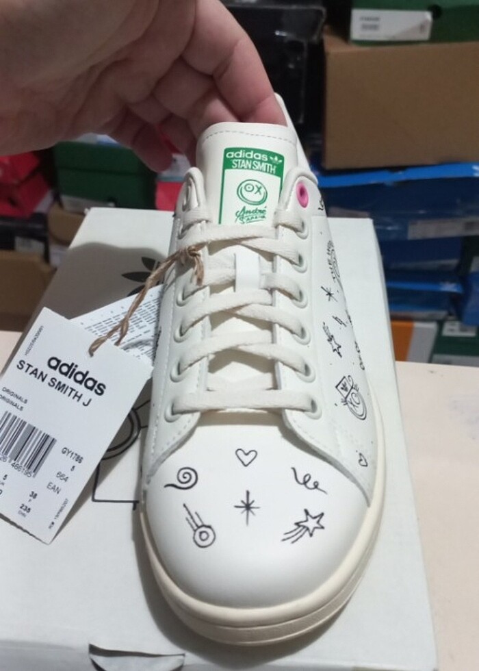 37 ve 38 no adidas stan smit - Görsel 5