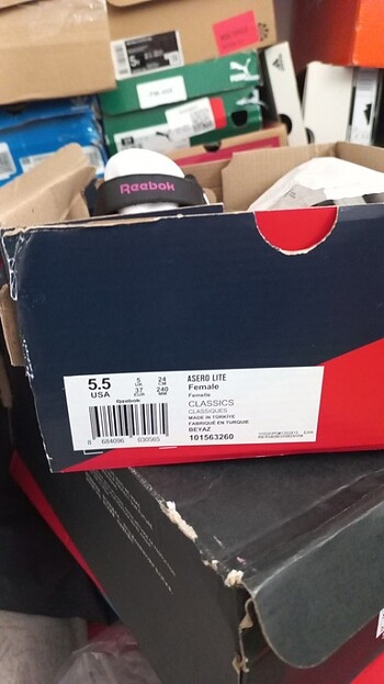 Reebok 37 no bayan veya cocuk giyebilir - Görsel 8