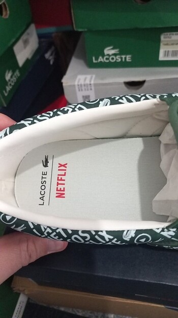 46 no lacoste ayakkabi erkek - Görsel 3