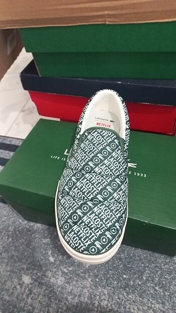 46 no lacoste ayakkabi erkek - Görsel 11