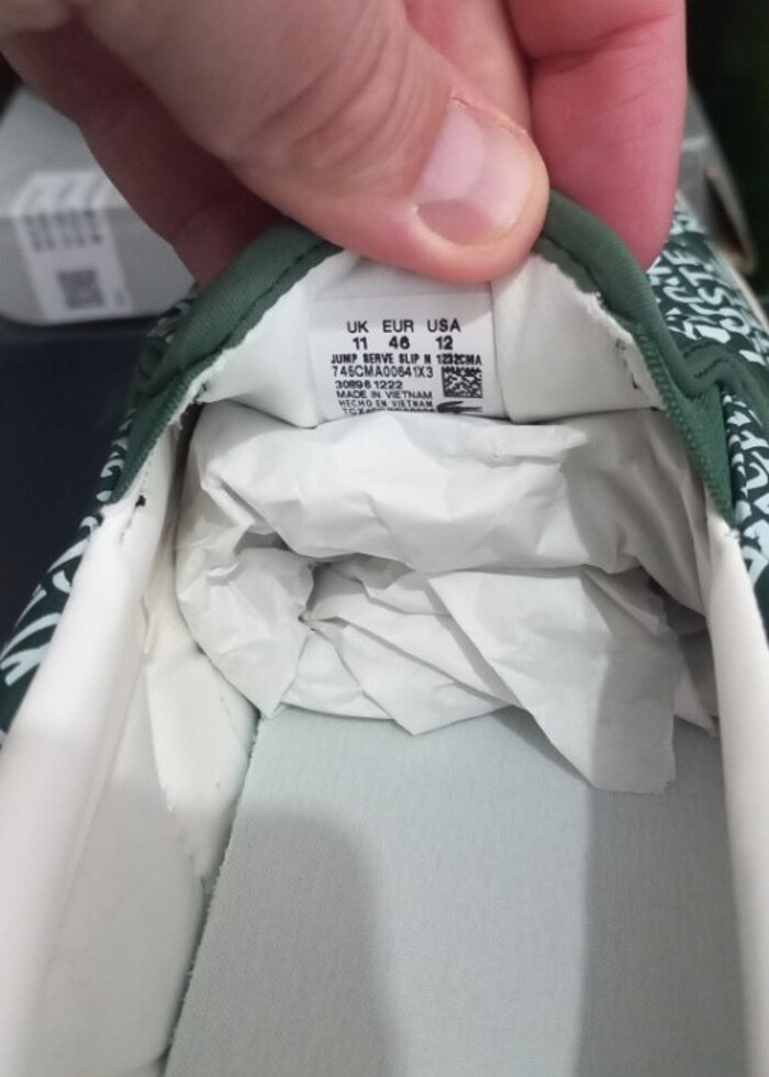 46 no lacoste ayakkabi erkek - Görsel 4