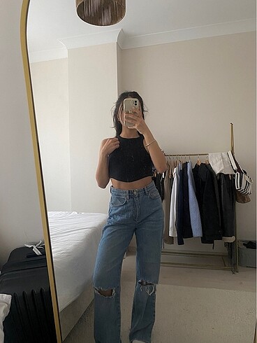 Stradivarius Wide Leg Jean