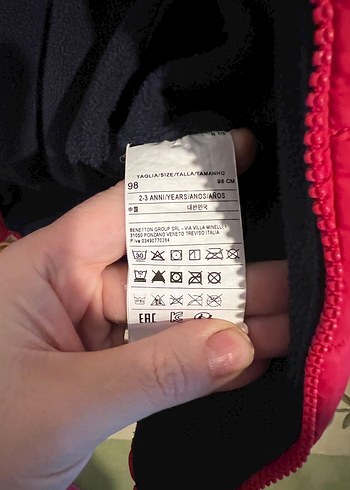 Benetton çocuk mont - Görsel 4