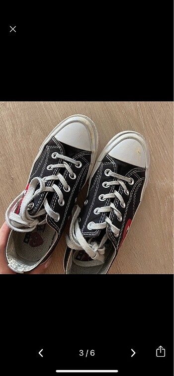 36 Beden Converse Comme des Garcons