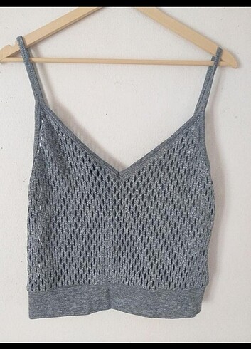 Zara crop bluz