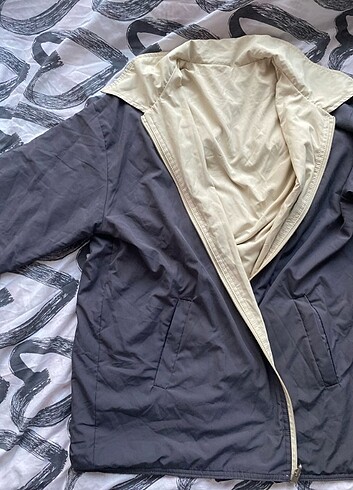 Oversize Çift Taraflı Paraşüt Ceket