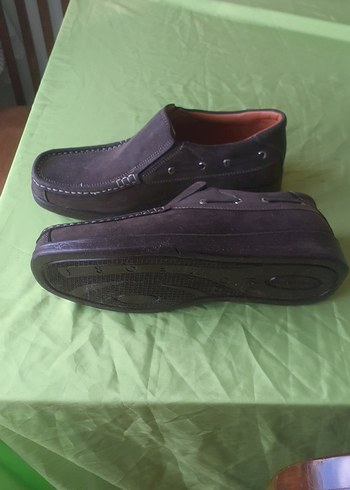 Kahverengi Süet Erkek Çocuk Loafer 40 numara - Görsel 5