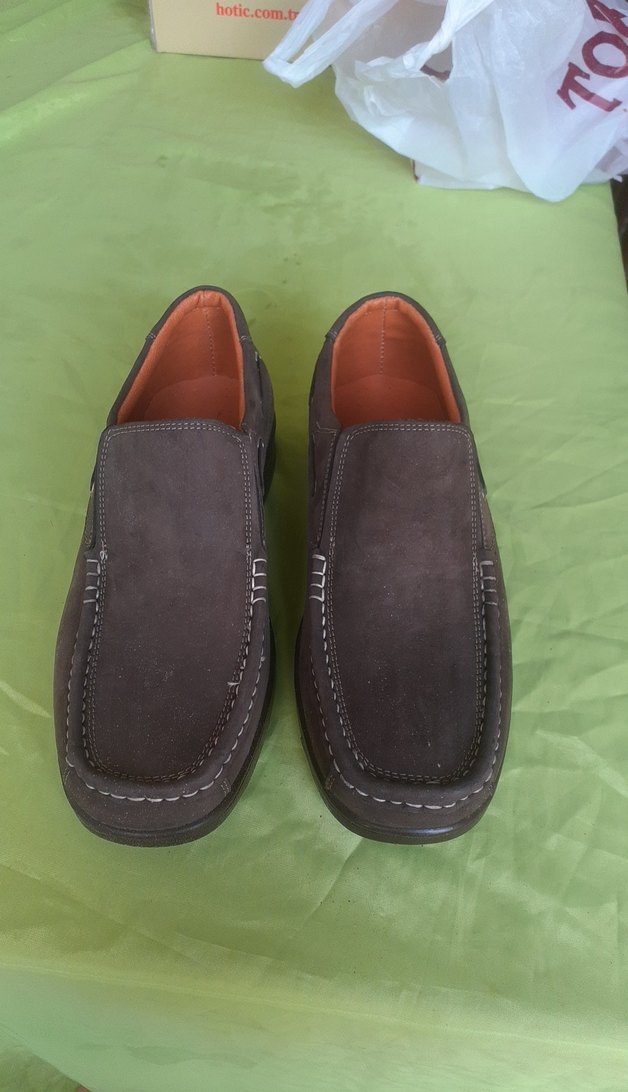 Kahverengi Süet Erkek Çocuk Loafer 40 numara - Görsel 2