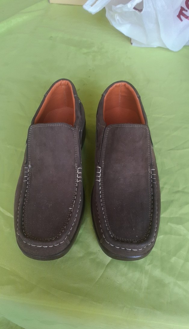 Kahverengi Süet Erkek Çocuk Loafer 40 numara - Görsel 3