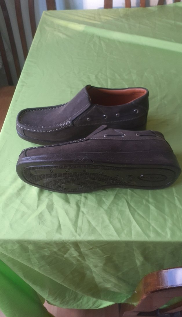 Kahverengi Süet Erkek Çocuk Loafer 40 numara - Görsel 5