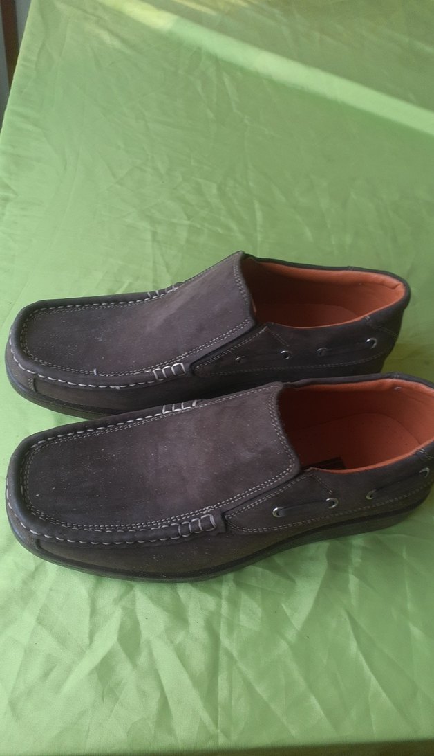 Kahverengi Süet Erkek Çocuk Loafer 40 numara - Görsel 4