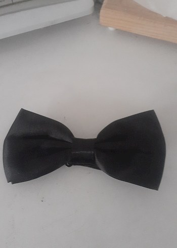 Siyah Basic Erkek Papyon - Görsel 4