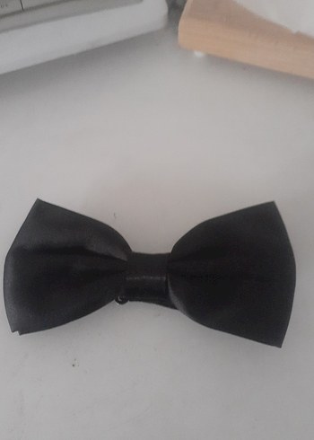 Siyah Basic Erkek Papyon - Görsel 3