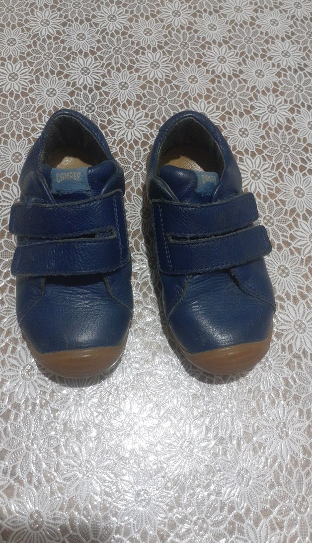 Lacivert Erkek Bebek İlk Adım Ayakkabısı - Görsel 2