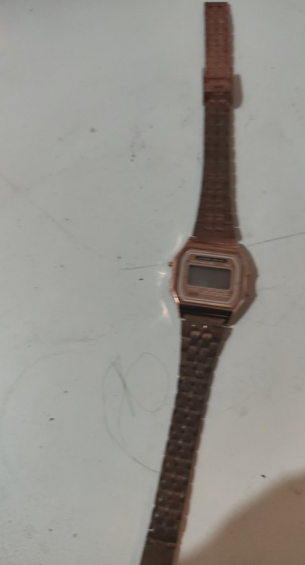 Kahverengi Vintage Kadın Dijital Saat denemedim - Görsel 4