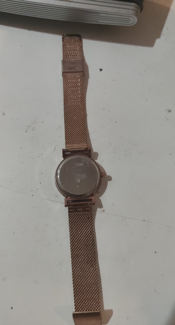 Kahverengi Parlak Kemerli Kadın Saati denemedim - Görsel 5