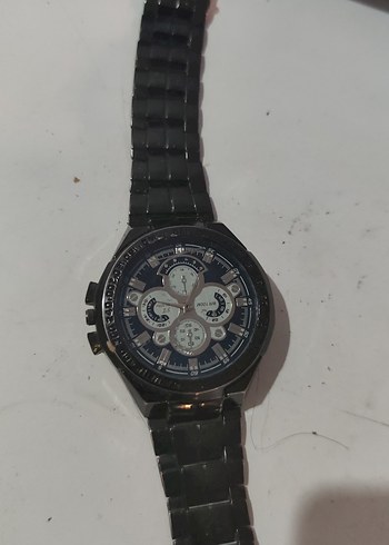 Siyah Minimalist Erkek Biker Saati denemedim - Görsel 2