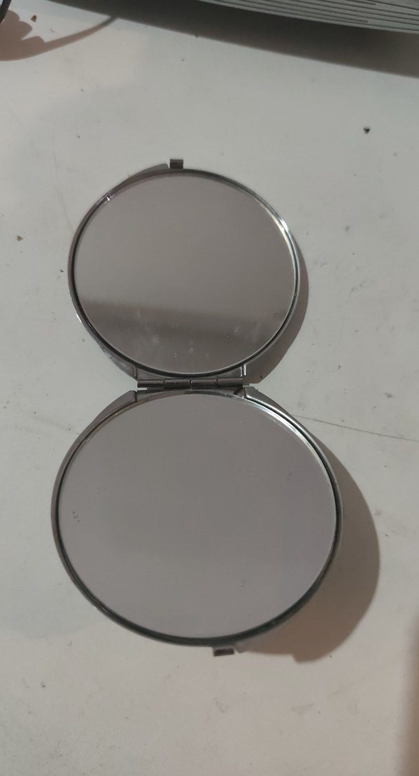 Siyah Taşlı Makyaj Aynası - Görsel 4