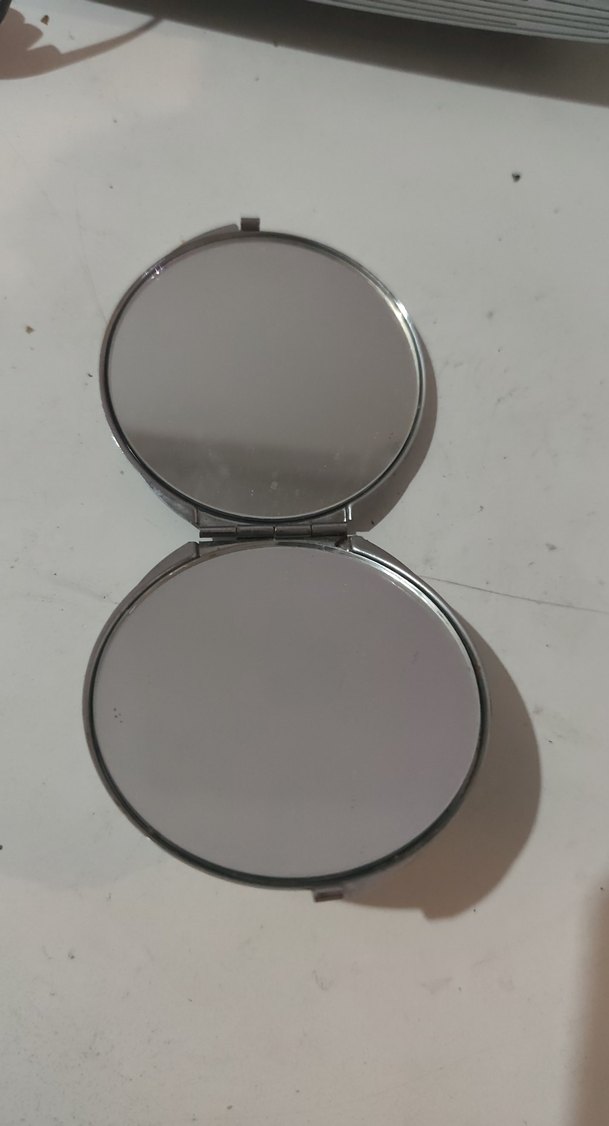 Siyah Taşlı Makyaj Aynası - Görsel 3