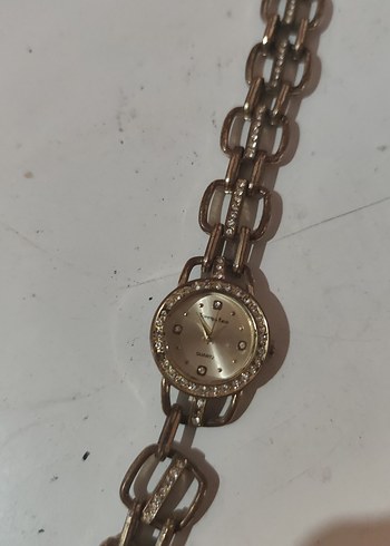 Zincir Detaylı Vintage Kadın Kol Saati denemedim - Görsel 2