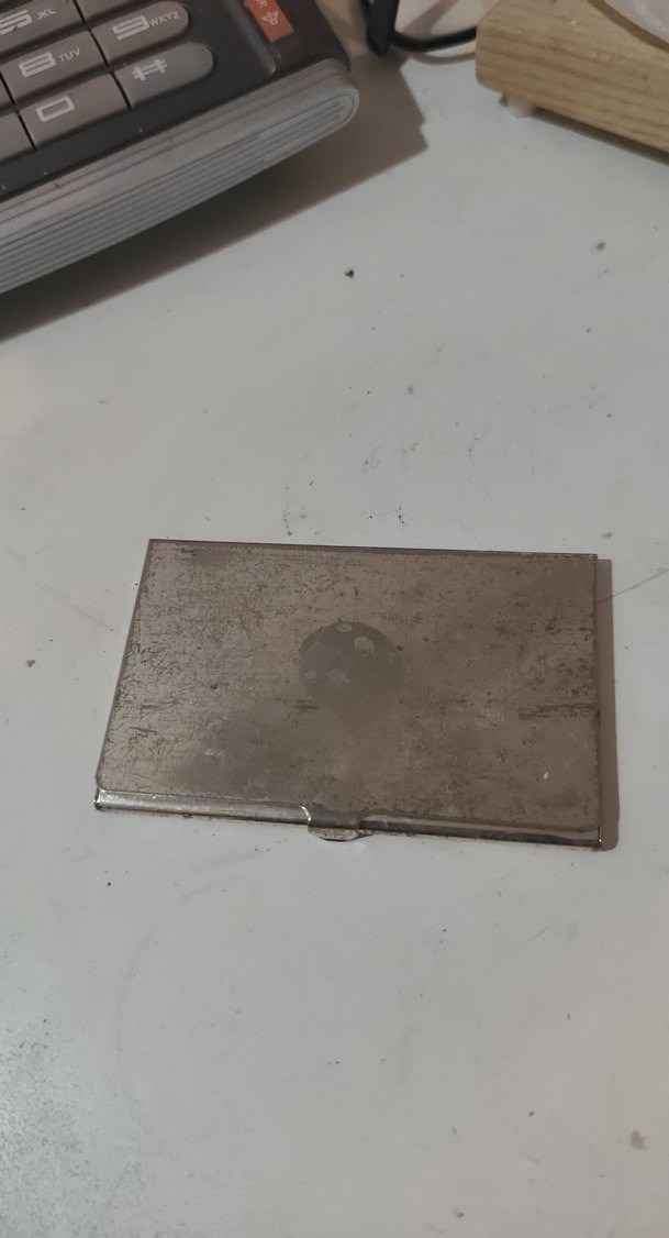 Vintage Metal Erkek Kartlık - Görsel 3