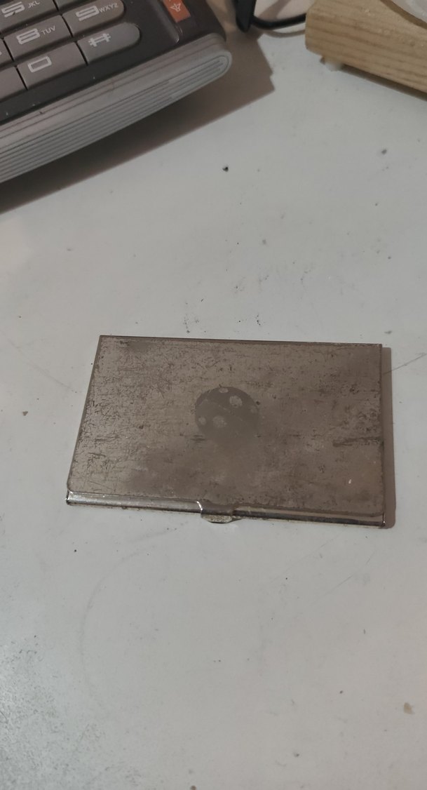 Vintage Metal Erkek Kartlık - Görsel 2