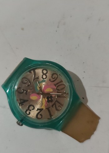 Turkuaz Pastel Kadın Kol Saati parca - Görsel 4