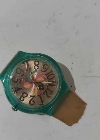 Turkuaz Pastel Kadın Kol Saati parca - Görsel 3