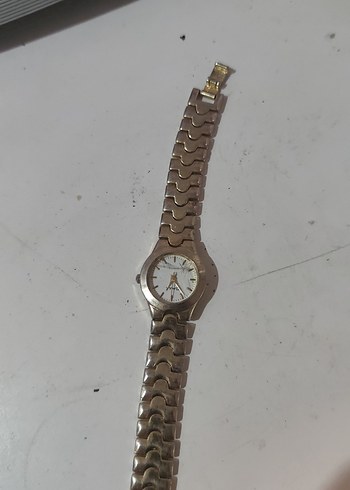 Bej Kadın Saat Metal Kordonlu denemedim - Görsel 3