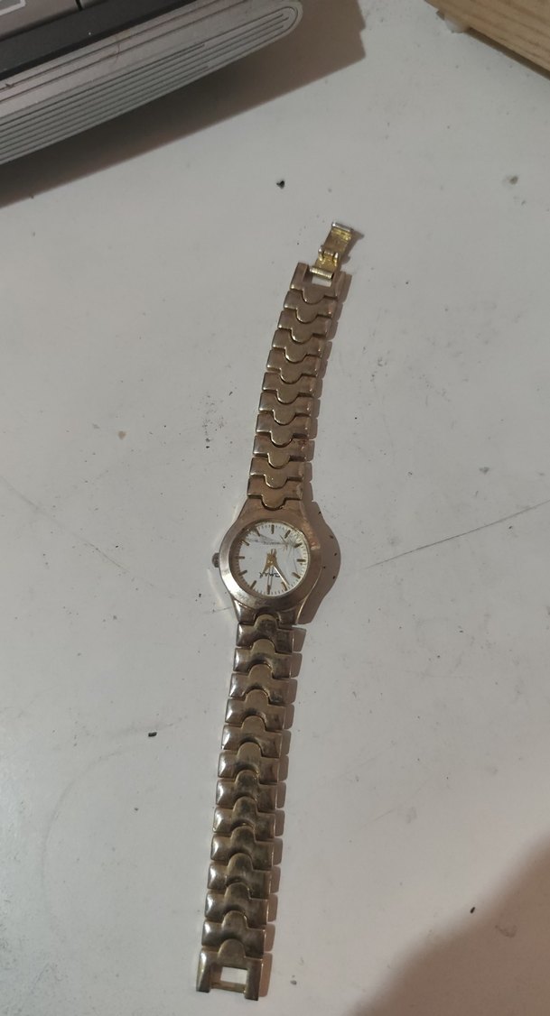 Bej Kadın Saat Metal Kordonlu denemedim - Görsel 2