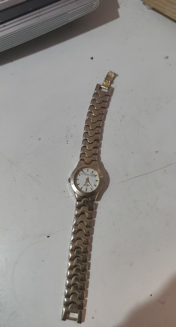 Bej Kadın Saat Metal Kordonlu denemedim - Görsel 3