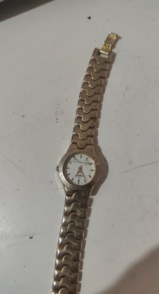 Bej Kadın Saat Metal Kordonlu denemedim - Görsel 5