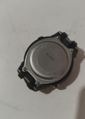 Kemerli Siyah Gotik Kadın Saati parca - Görsel 5