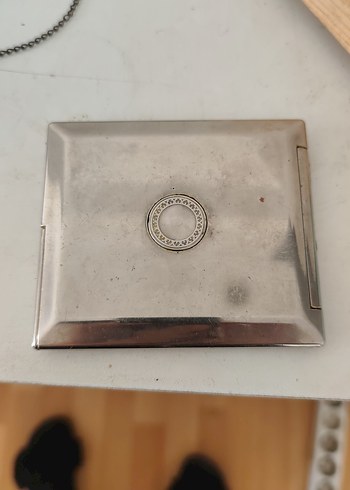 Diğer Vintage Gumus Metal Kartlik Ayna