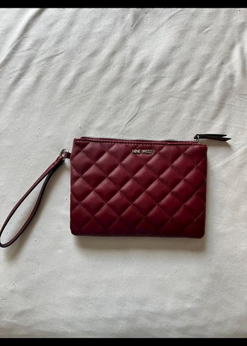 Bordo Deri Kadın Cüzdanı - Nine West