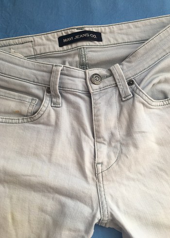 Erkek Bej Denim Pantolon Regular Fit - Görsel 3